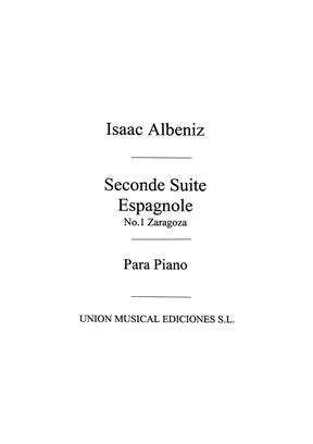 ALBENIZ I. - ZARAGOZA DE LA 2ª SUITE ESPAÑOLA - OP.97 Nº1