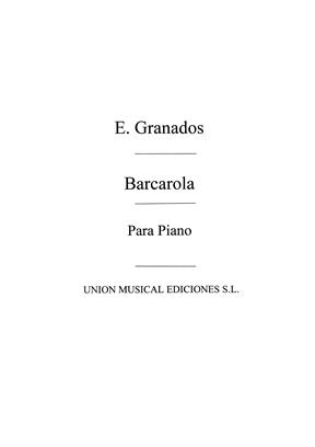 GRANADOS E. - BARCAROLA -