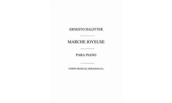 HALFFTER E. - MARCHA JOYEUSE -