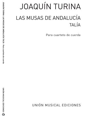 TURINA J. - TALIA DE LAS MUSAS (SC+PT) 2V/VA/VC - OP.93 Nº3