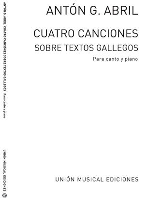 GARCIA ABRIL A. - CANCIONES (4) -