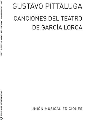 GARCIA LORCA F. - CANCIONES DEL TEATRO -
