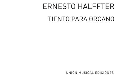 HALFFTER E. - TIENTO PARA ORGANO -