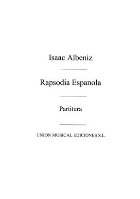 ALBENIZ I. - RAPSODIA ESPAÑOLA -