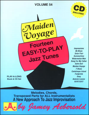 AEBERSOLD J. - MAIDEN VOYAGE V.54 (+CD -