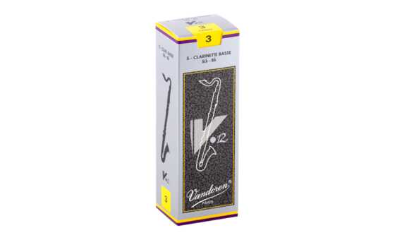 CAÑA CLARINETE BAJO - VANDOREN V-12 nº 3