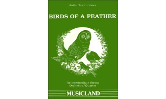 HEWITT-JONES .- BIRDS OF A FEATHER (2 Violines, viola y violonchelo)