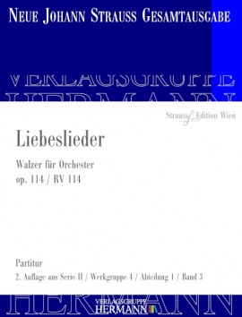 STRAUSS J. - LIEBESLIEDER OP.114