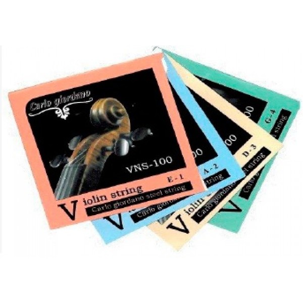 CUERDA VIOLIN - CARLO GIORDANO VNS100 JUEGO
