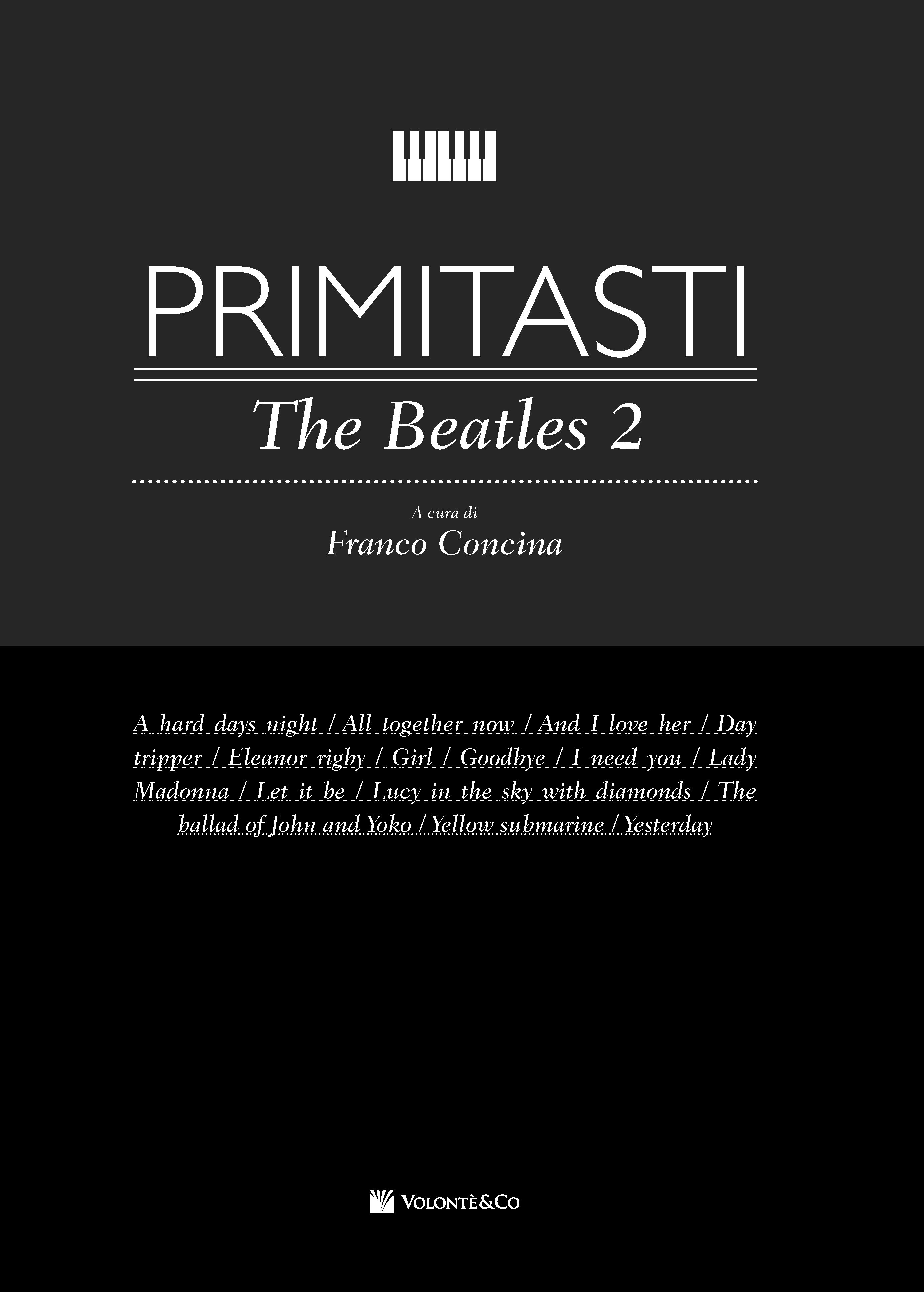 BEATLES - PRIMITASTI THE BEATLES V.2 (PIANO) (F.CONCINA)