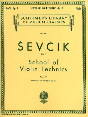 SEVCIK O. - ESCUELA TECNICA V.4 (DOBLES CUERDAS) - OP.1