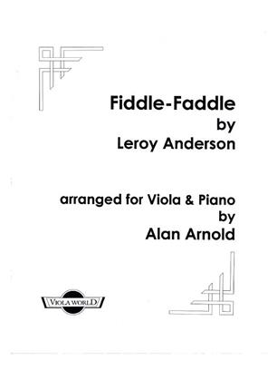 ANDERSON L. - FIDDLE -FADDLE VIOLA Y PIANO