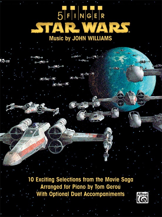 WILLIAMS J. - STAR WARS (SELECTIONS) (5 FINGER PIANO) -