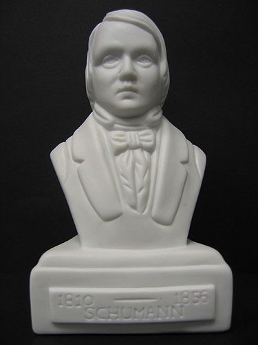 REGALO- BUSTO PORCELANA COMPOSITOR SCHUMANN (13CM)