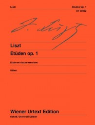 LISZT F. - ESTUDIOS OP.1 (URTEXT)