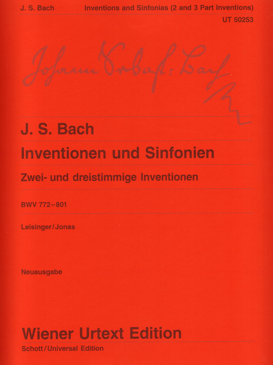 BACH J.S. - INVENCIONES Y SINFONIAS URTEXT