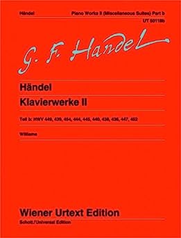 HANDEL G.F. - OBRAS V.1B URTEXT (10 SUITES) -