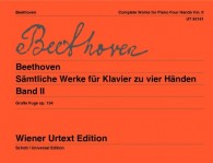 BEETHOVEN L.V. - OBRAS V.2 URTEXT PIANO 4 MANOS - OP.134