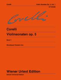 CORELLI A. - SONATAS V.1 (1-6) URTEXT - OP.5