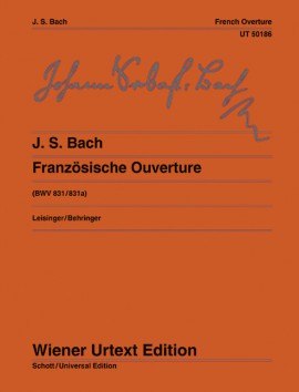 BACH J.S.- OVERTURA FRANCESA (BWV831/831A)