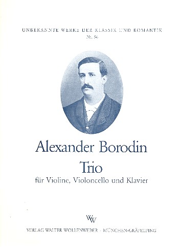 BORODIN A. - TRIO CON PIANO RE M OP. POSTUMO