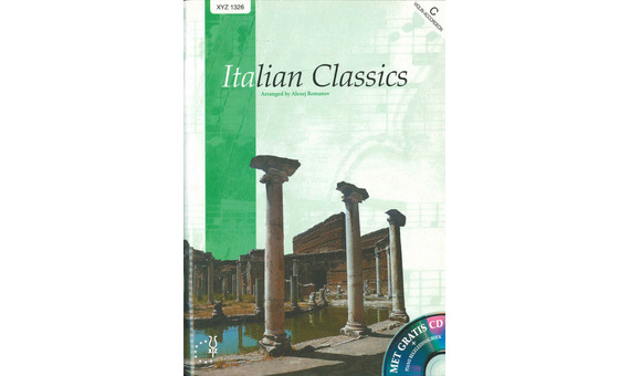 ALBUM .- Italian Classics (+CD) for violin (or accordeon) and piano