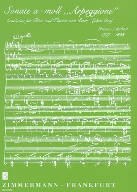 SCHUBERT F. - SONATA LA m ARPEGGIONE - D.821