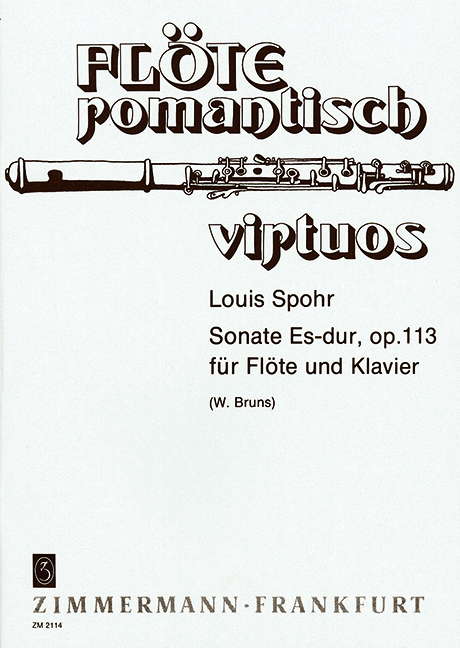 SPOHR L. - SONATA MIb M - OP.113
