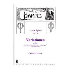 SPOHR L. - VARIACIONES OP.36 ARPA SOLO