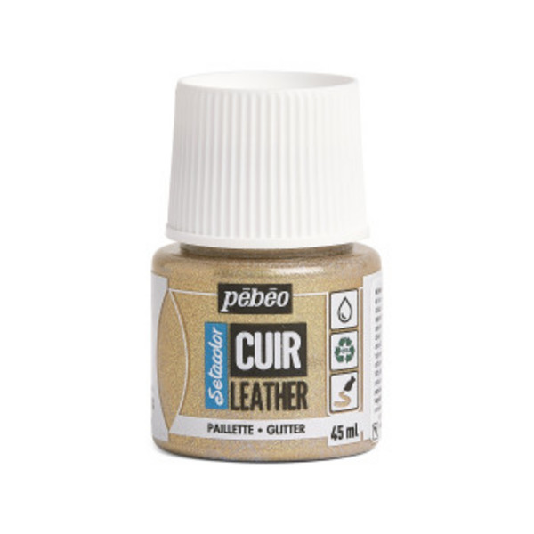 SETACOLOR CUERO 45ml. 37-PURPURINA ORO