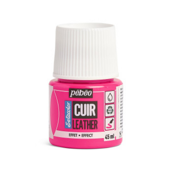 SETACOLOR CUERO 45ml. 48-ROSA FLUORESCENTE