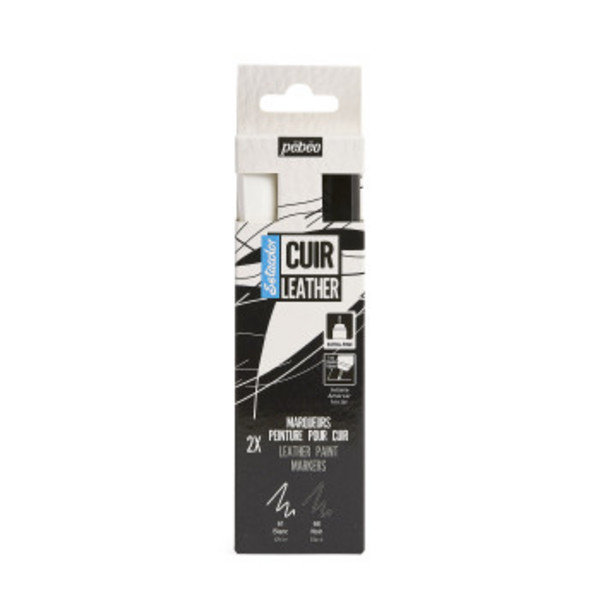 KIT X2 BLANCO&NEGRO 685-ROTULADOR  SETACOLOR PIEL