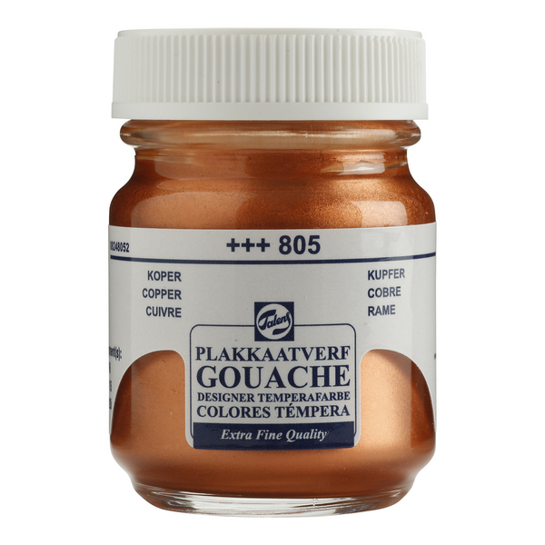 ac GOUACHE TEMPE.TALENS F/50ml. 805-COBRE