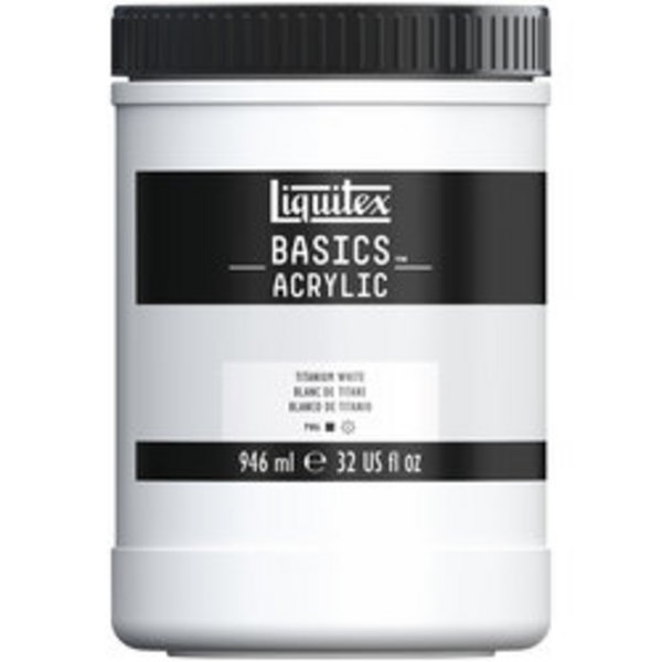 ac LIQUITEX BASICS 946ml.432-BLANCO DE TITANIO