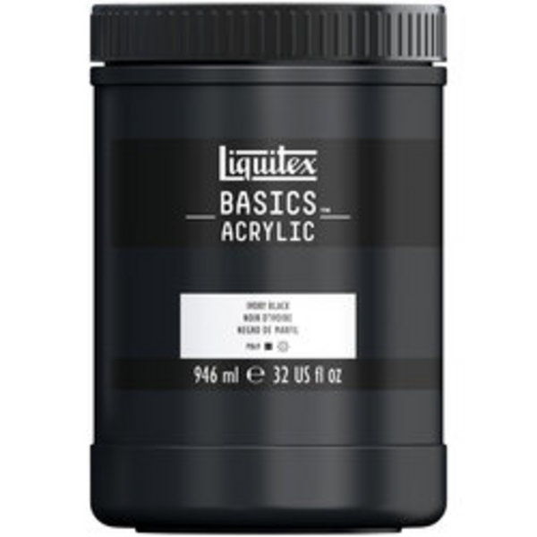ac LIQUITEX BASICS 946ml.244-NEGRO DE MARFIL
