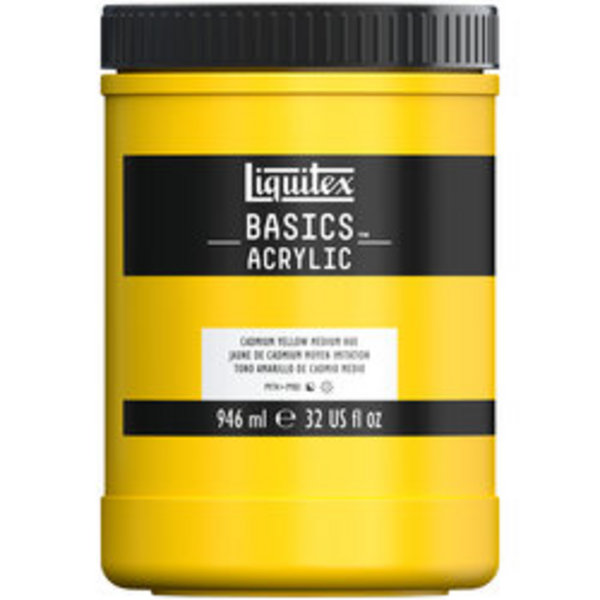 ac LIQUITEX BASICS 946ml.161-AMARILLO DE CADMIO ME