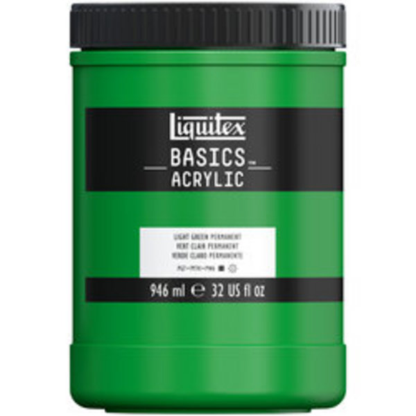 ac LIQUITEX BASICS 946ml.312-VERDE CLARO PERMANENT