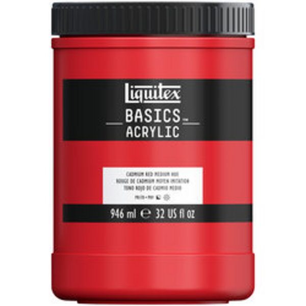 ac LIQUITEX BASICS 946ml.151-TONO ROJO DE CADMIO M