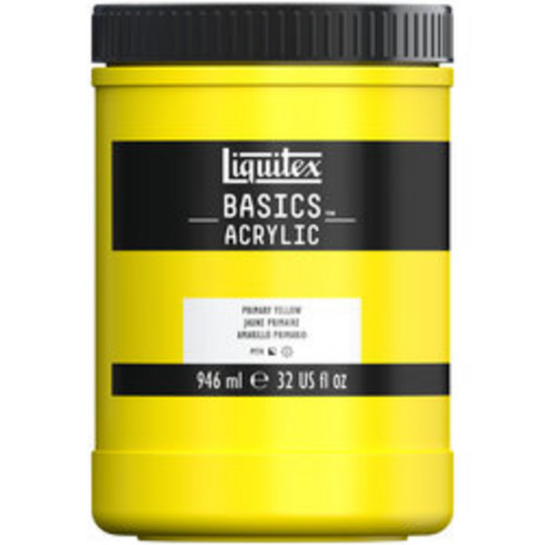 ac LIQUITEX BASICS 946ml.410-AMARILLO PRIMARIO