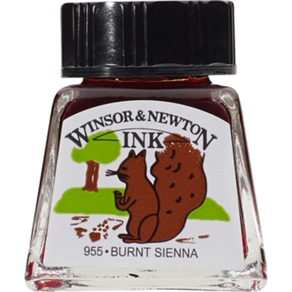 TINTA DIBUJO W&N 14ml.1005074-TIERRA SIENA TOST.