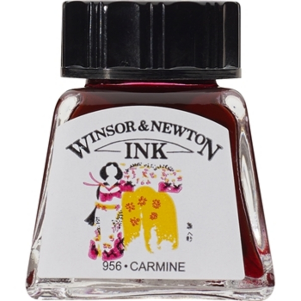 TINTA DIBUJO W&N 14ml.1005127-CARMIN