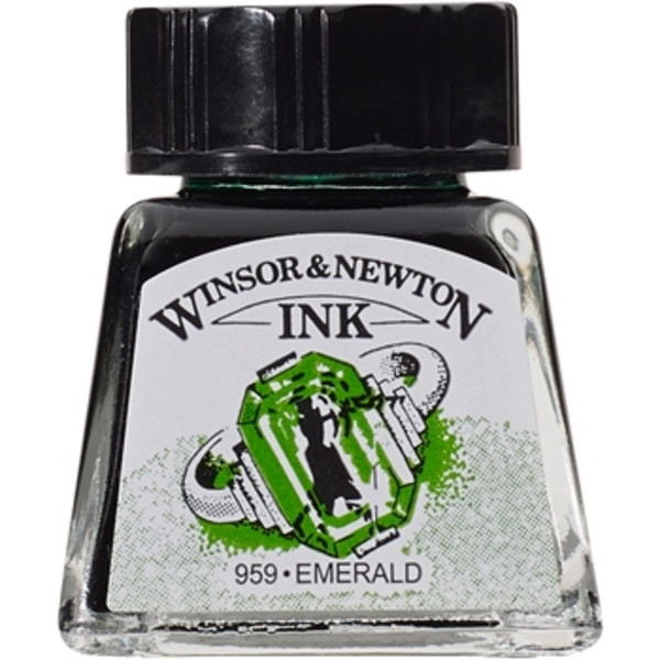 TINTA DIBUJO W&N 14ml.1005235-V.ESMERALDA FTALO
