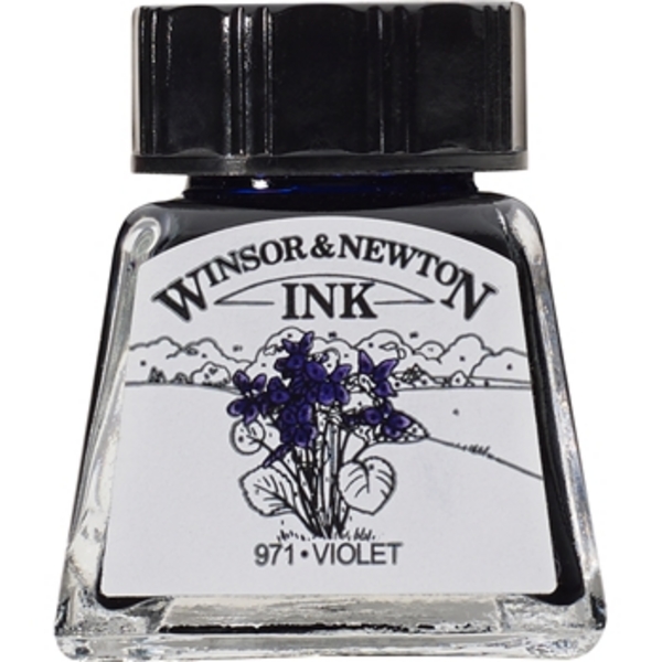 TINTA DIBUJO W&N 14ml.1005688-VIOLETA