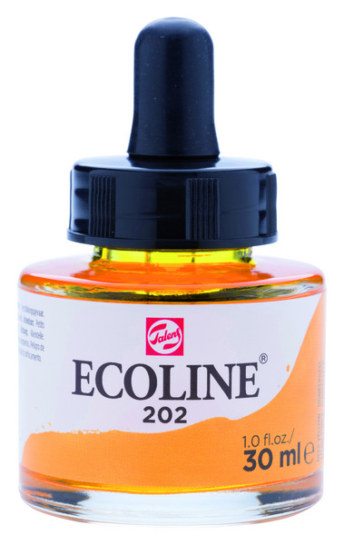 ac ECOLINE ACUARELA LIQUIDA 30ml. 202-DEEP YELLOW