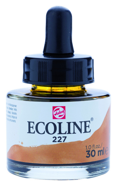 ac ECOLINE ACUARELA LIQUIDA 30ml. 227-YELLOW OCHRE