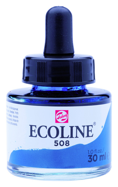ac ECOLINE ACUARELA LIQUIDA 30ml. 508-PRUSSIAN BLU