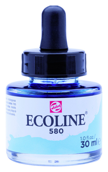 ac ECOLINE ACUARELA LIQUIDA 30ml. 580-PASTEL BLUE