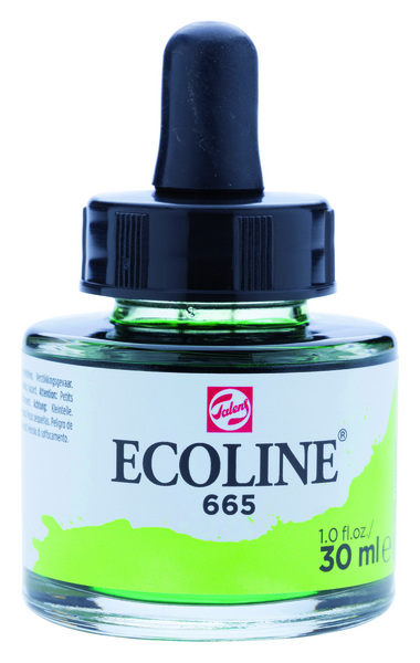 ac ECOLINE ACUARELA LIQUIDA 30ml. 665-SPRING GREEN