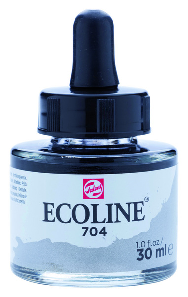 ac ECOLINE ACUARELA LIQUIDA 30ml. 704-GREY