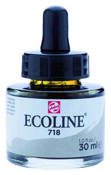 ac ECOLINE ACUARELA LIQUIDA 30ml. 718-WARM GREY